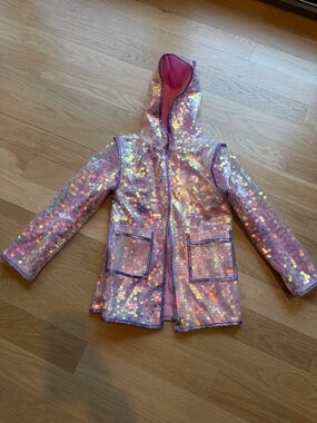 Girls Lola and the boys rain jacket